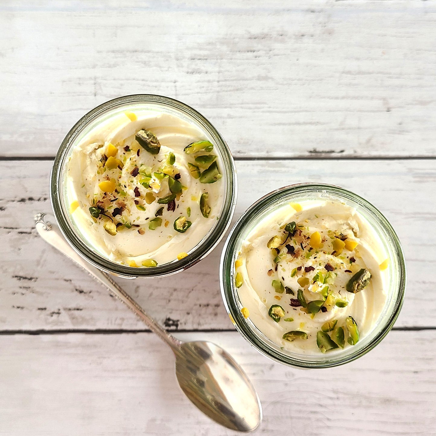 Pistachio cake-in-a-jar - Tre Sorelle
