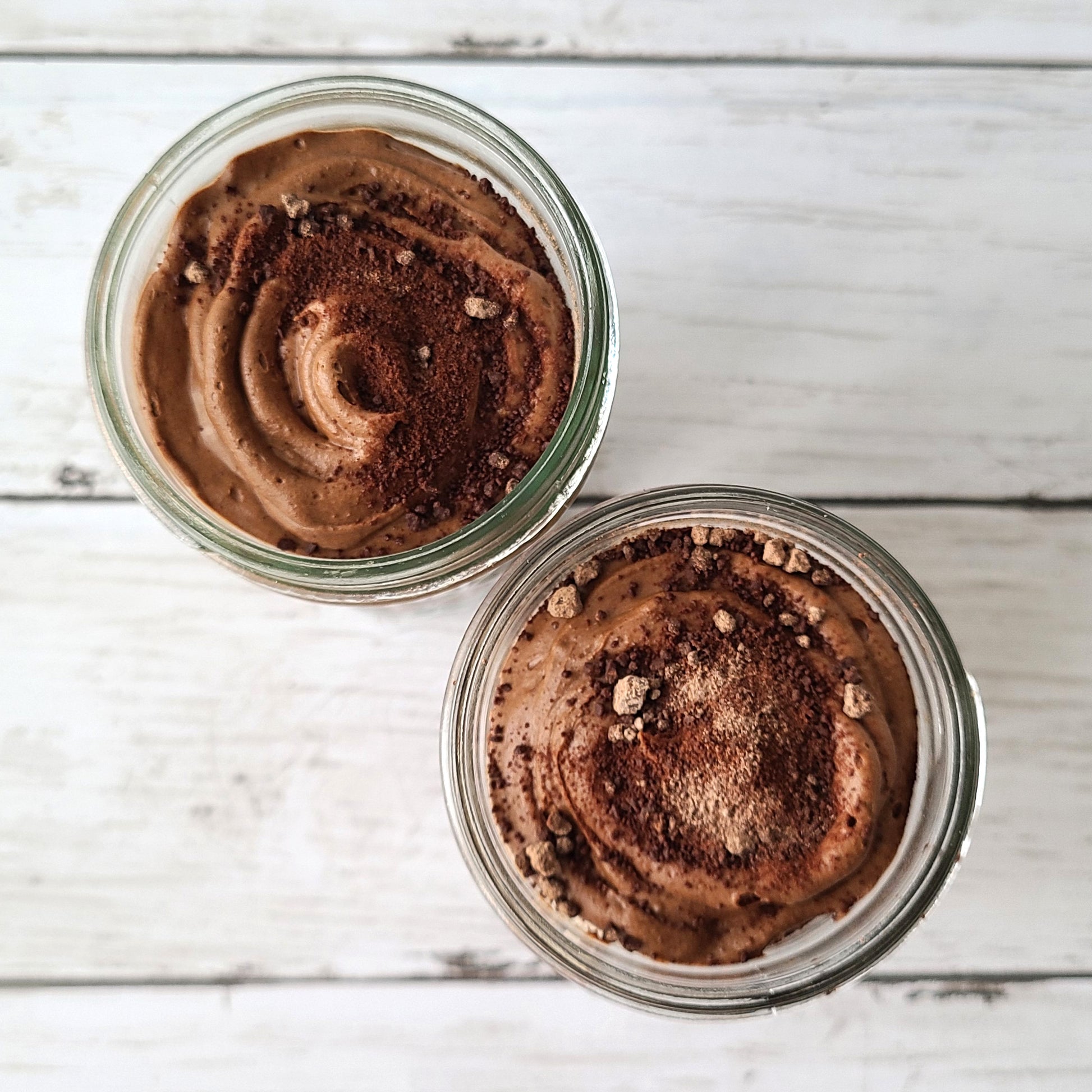 Mexican Hot Chocolate cake-in-a-jar - Tre Sorelle